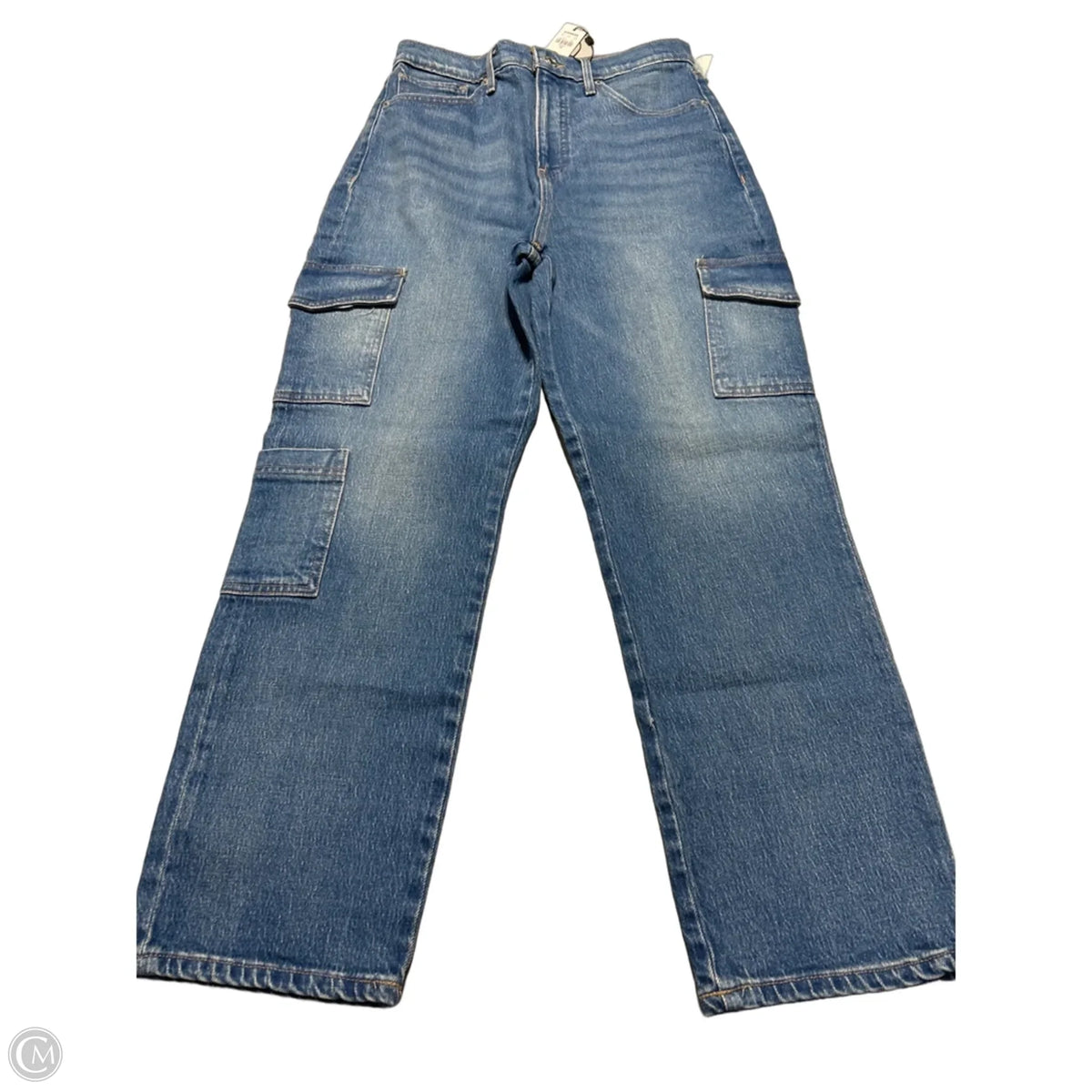 Jeans Straight By Express In Blue, Size: 4