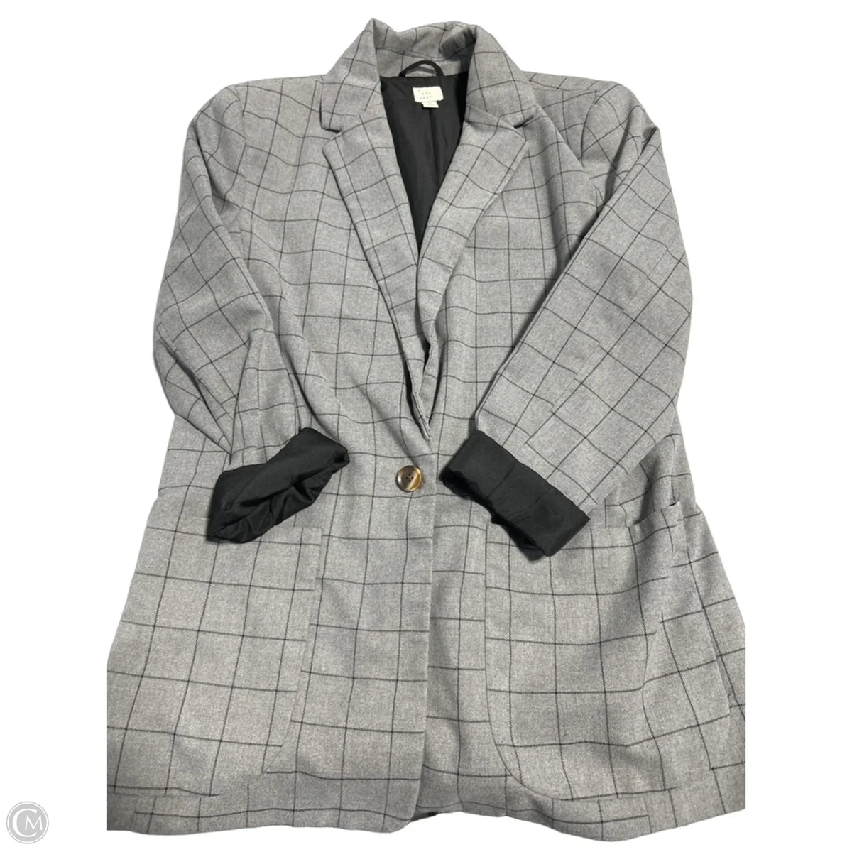 Blazer By A New Day In Grey, Size: M