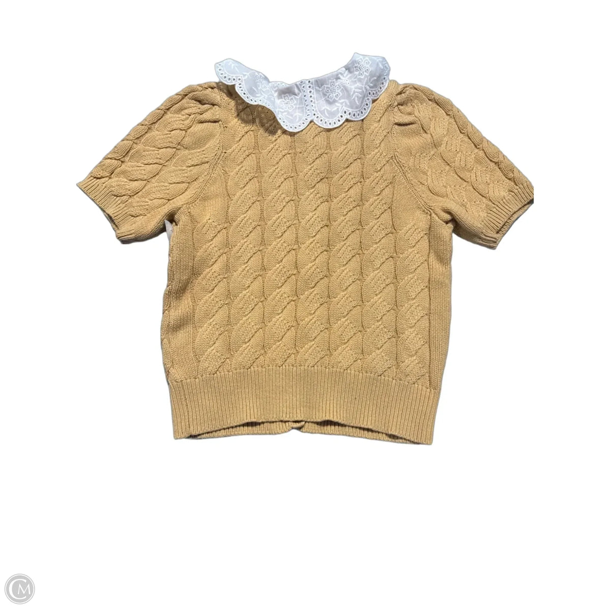 Sweater By Oddi In Tan, Size: M