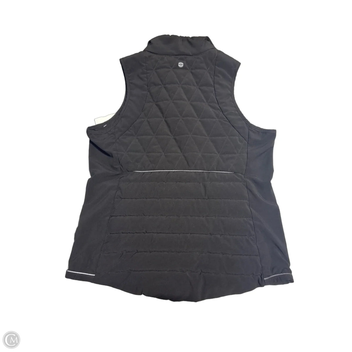 Vest Puffer & Quilted By Tangerine In Black, Size: M