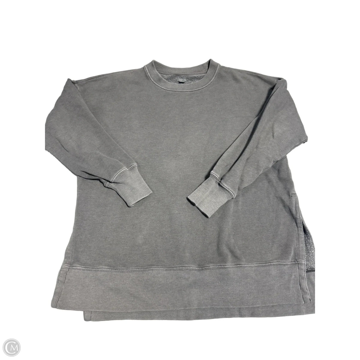 Sweatshirt Crewneck By Aerie In Grey, Size: S