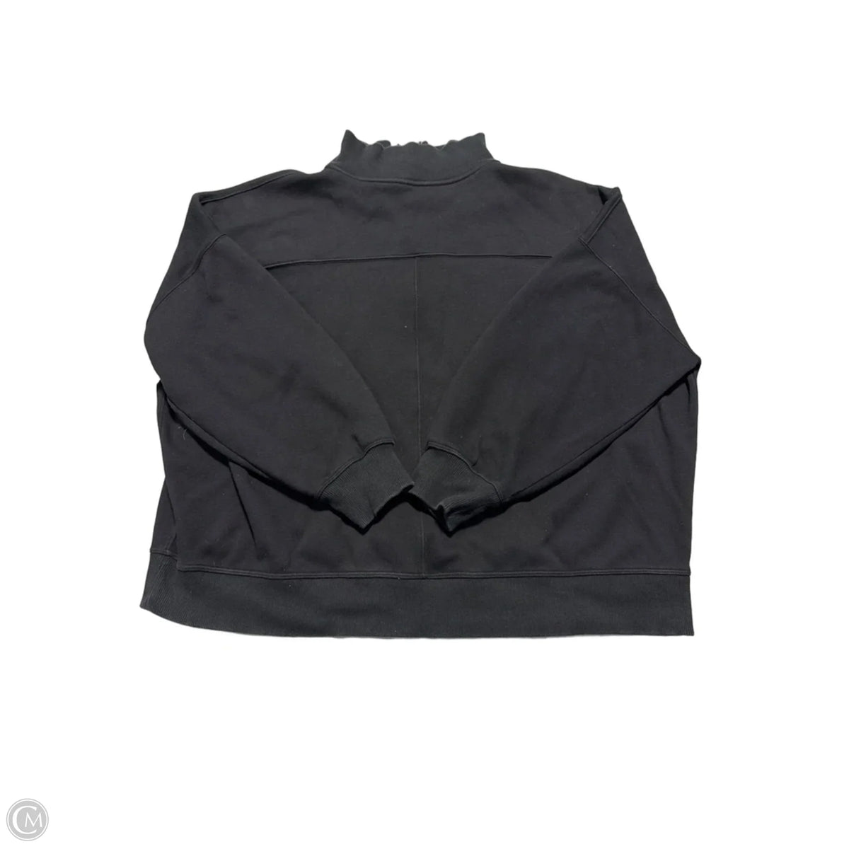 Sweatshirt Crewneck By Athleta In Black, Size: 2x