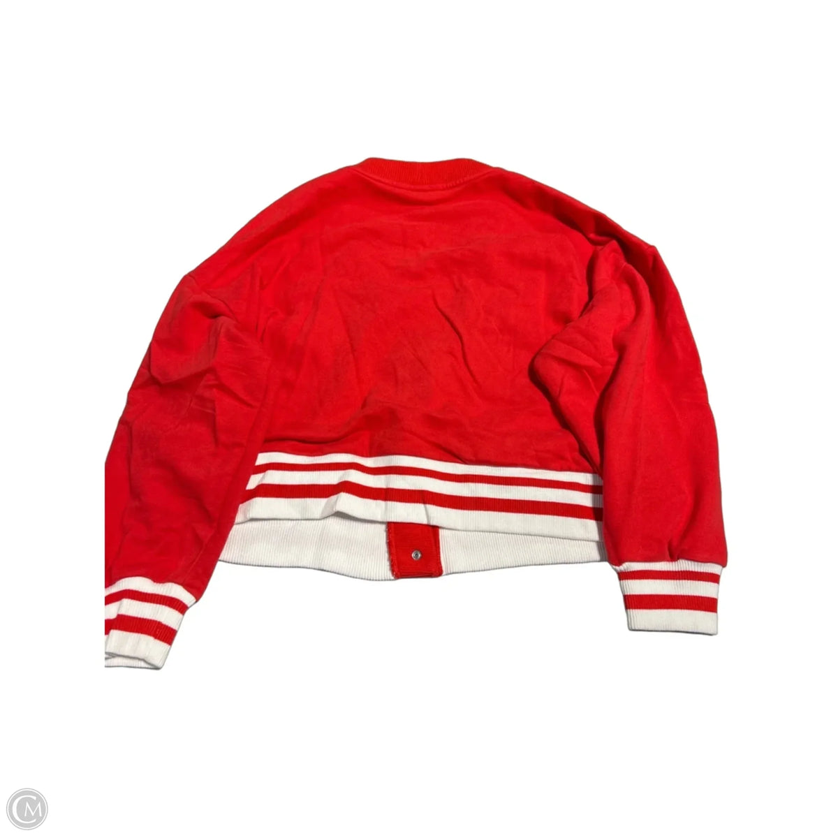 Top Long Sleeve By Joy Lab In Red, Size: M