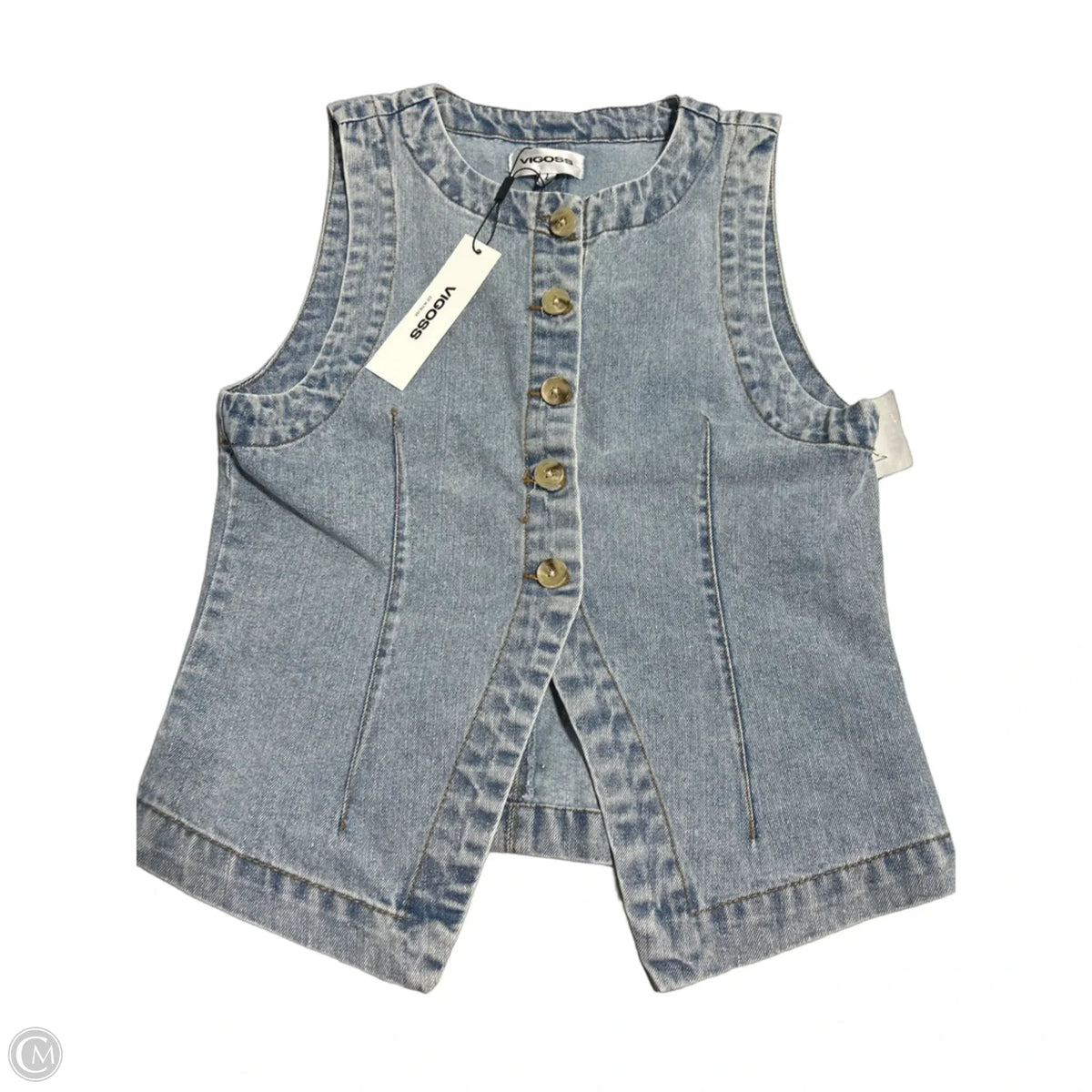 Vest Other By Vigoss In Blue, Size: L