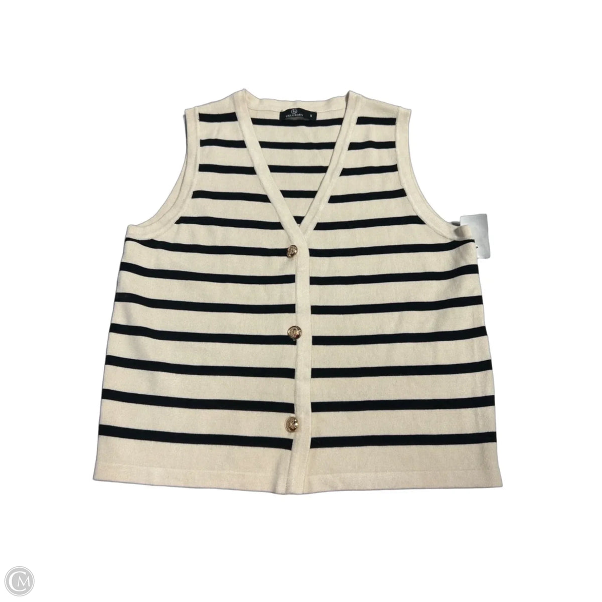 Tank Top By Lillusory In Striped Pattern, Size: M