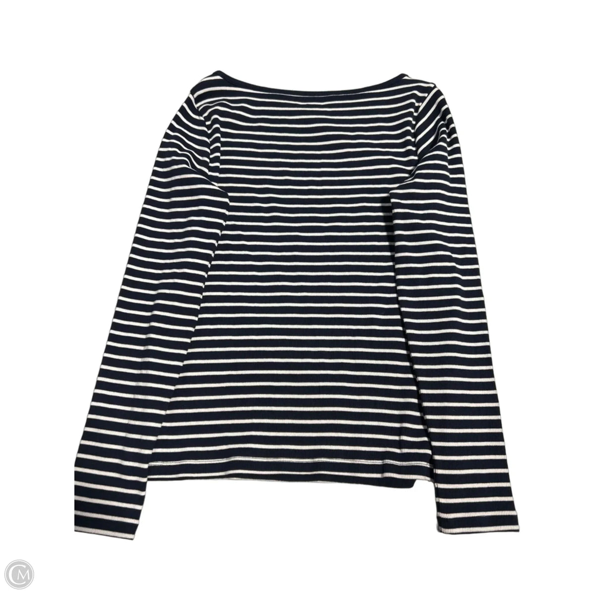 Top Long Sleeve By Old Navy In Striped Pattern, Size: L