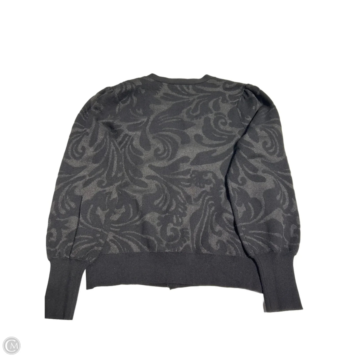 Top Long Sleeve By Chicos In Black, Size: M