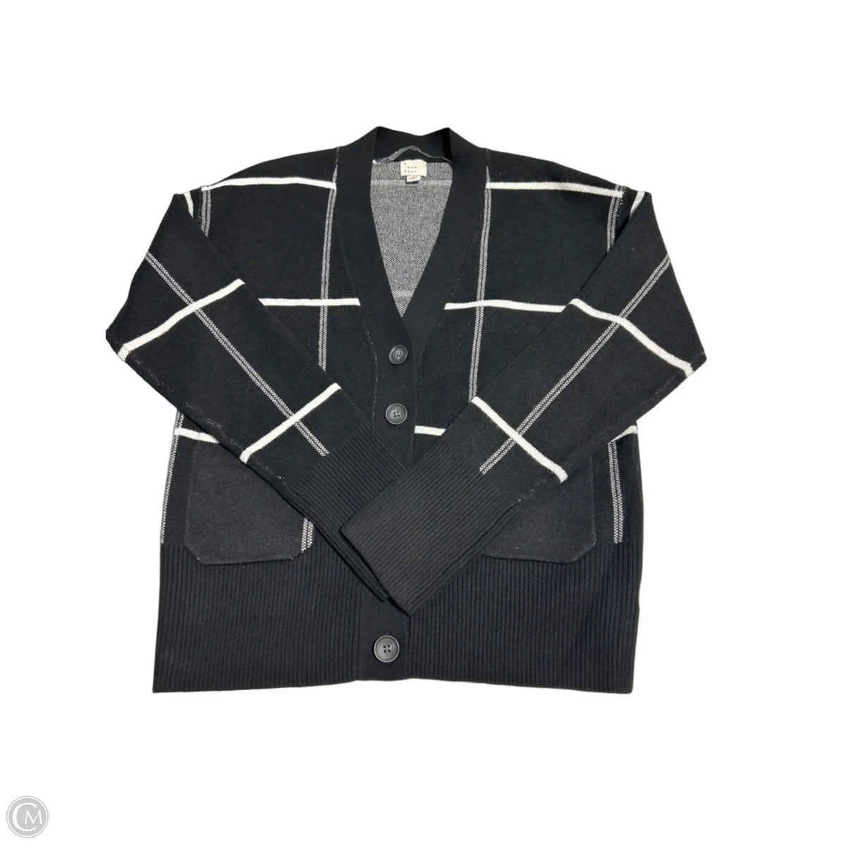 Cardigan By A New Day In Striped Pattern, Size: S