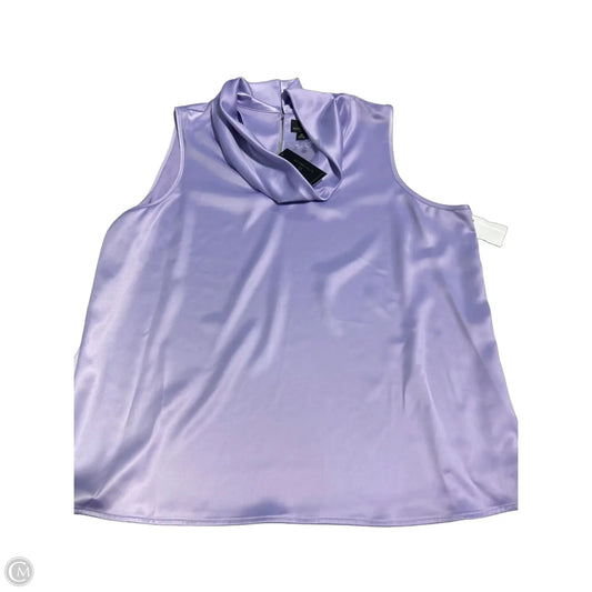 Tank Top By Worthington In Purple, Size: Xl