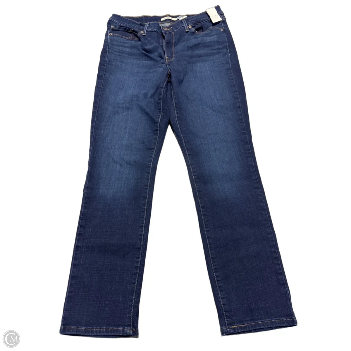 Jeans Straight By Levis In Blue, Size: 10
