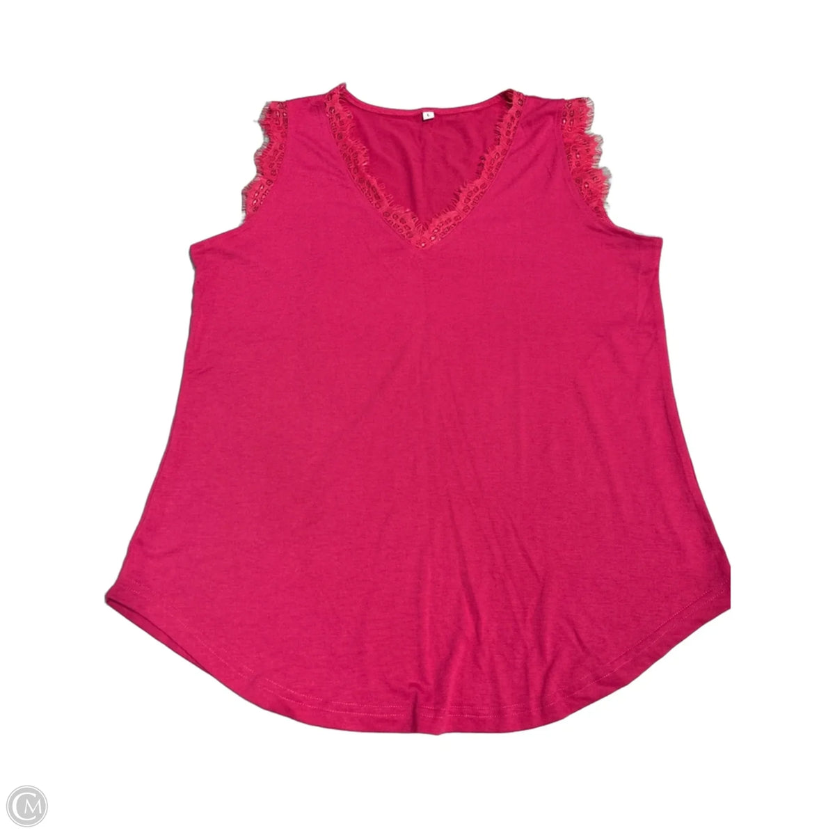 Tank Top By Cmc In Pink, Size: L