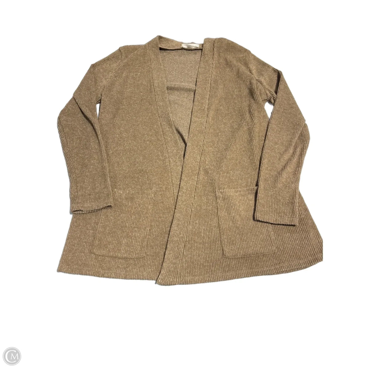 Cardigan By Zenana In Brown, Size: L