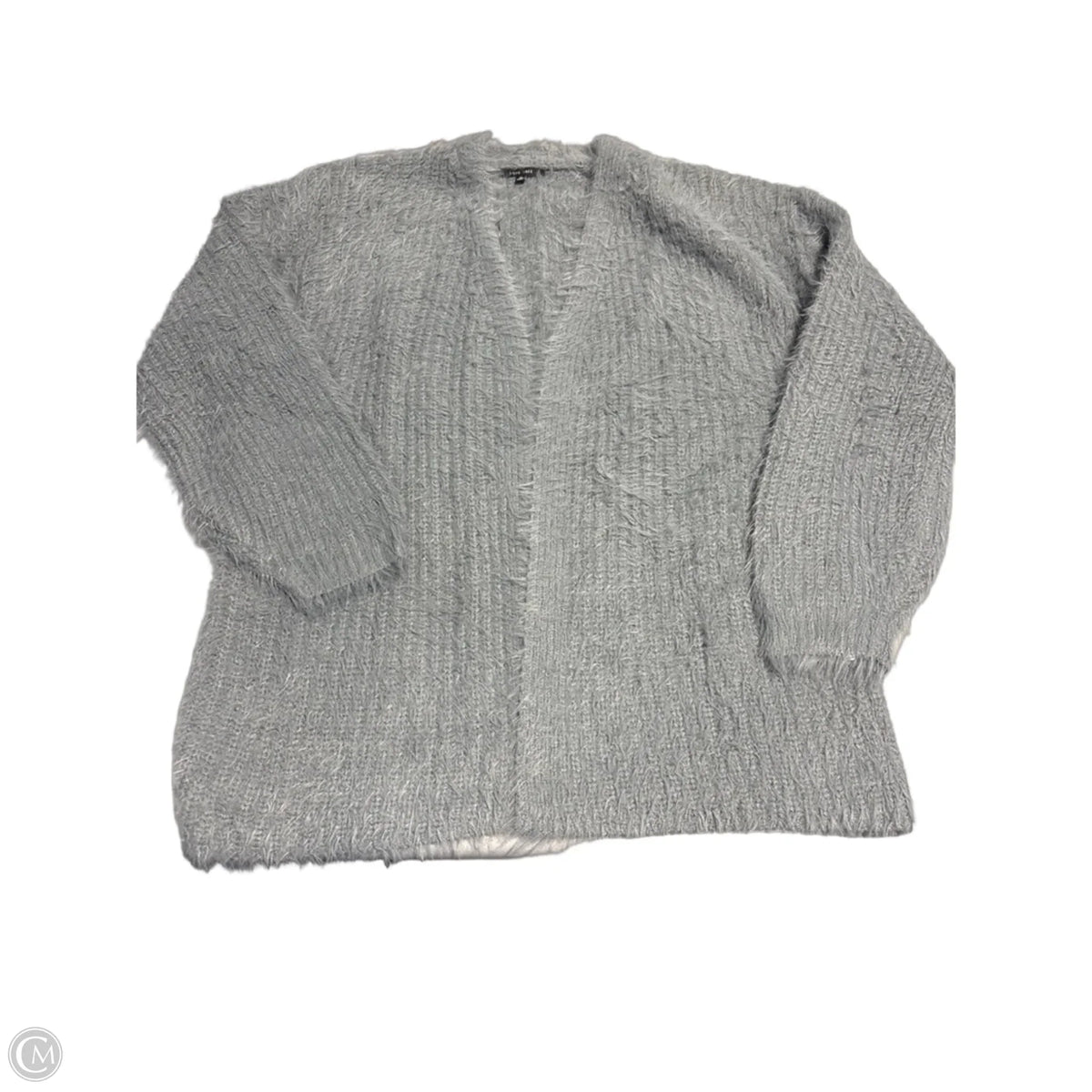 Cardigan By Love Tree In Grey, Size: M