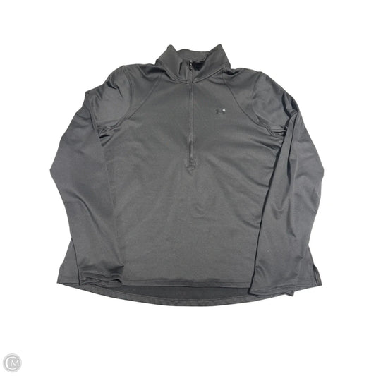 Athletic Jacket By Under Armour In Black, Size: Xl