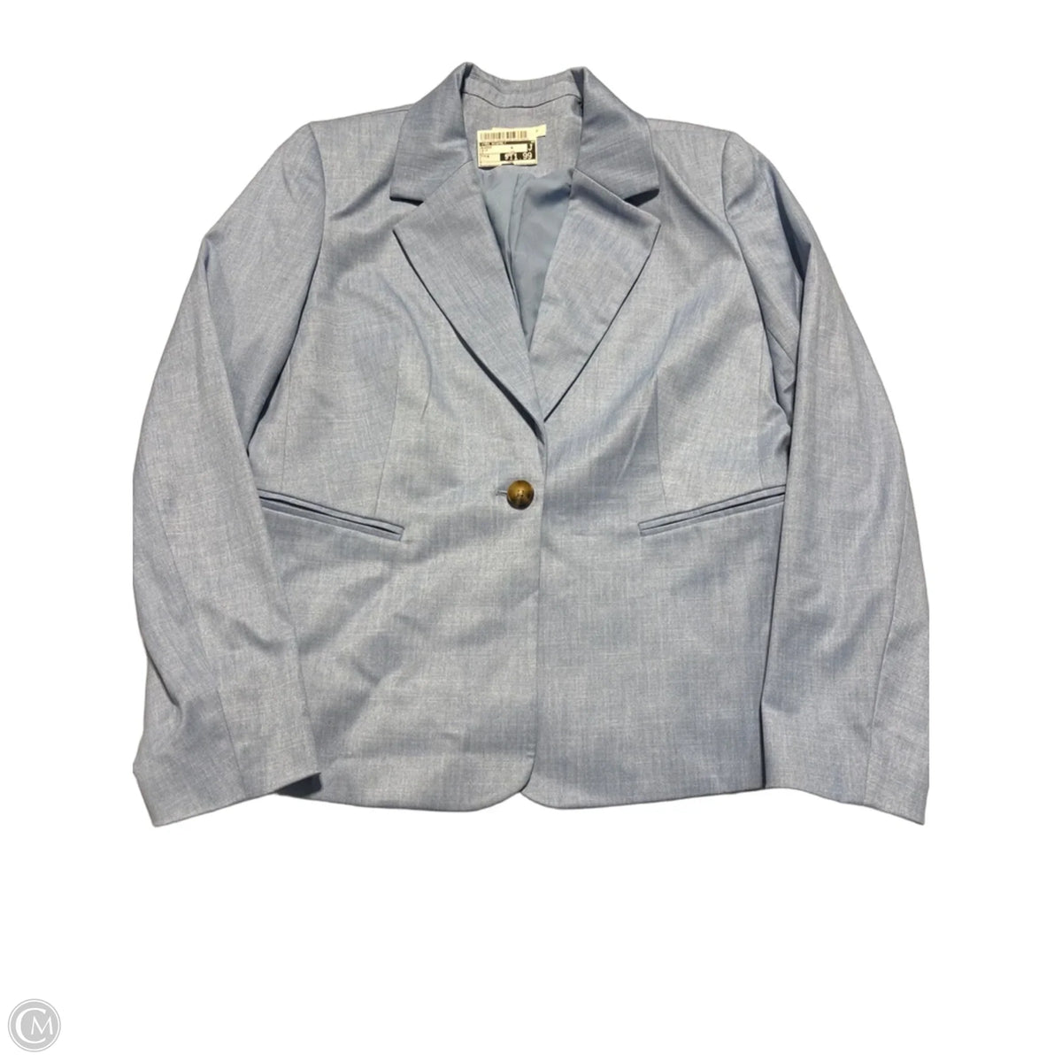 Blazer By Free Assembly In Blue, Size: M