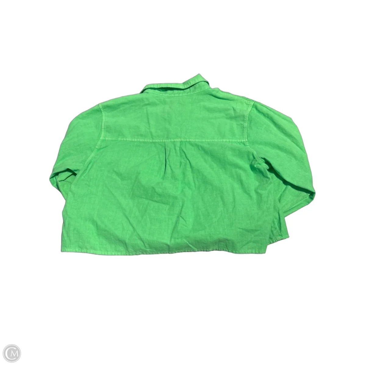 Top Long Sleeve By Universal Thread In Green, Size: L