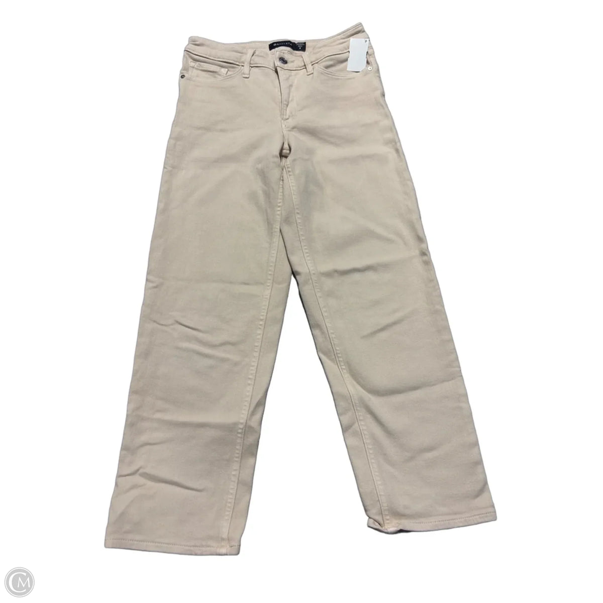 Jeans Straight By Athleta In Beige, Size: 4