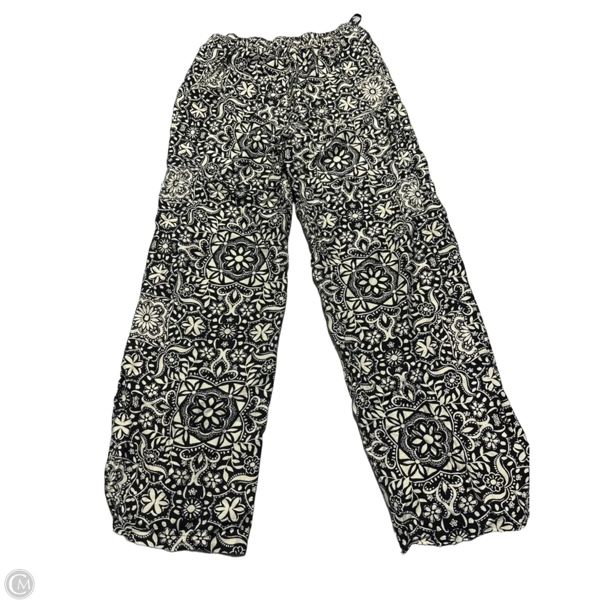Pants Other By Primark In Black & Cream, Size: M
