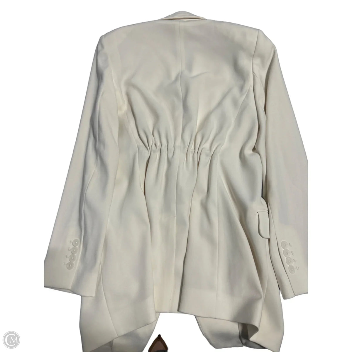 Blazer By Express In Cream, Size: M