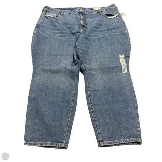 Jeans Wide Leg By Old Navy In Blue, Size: 26