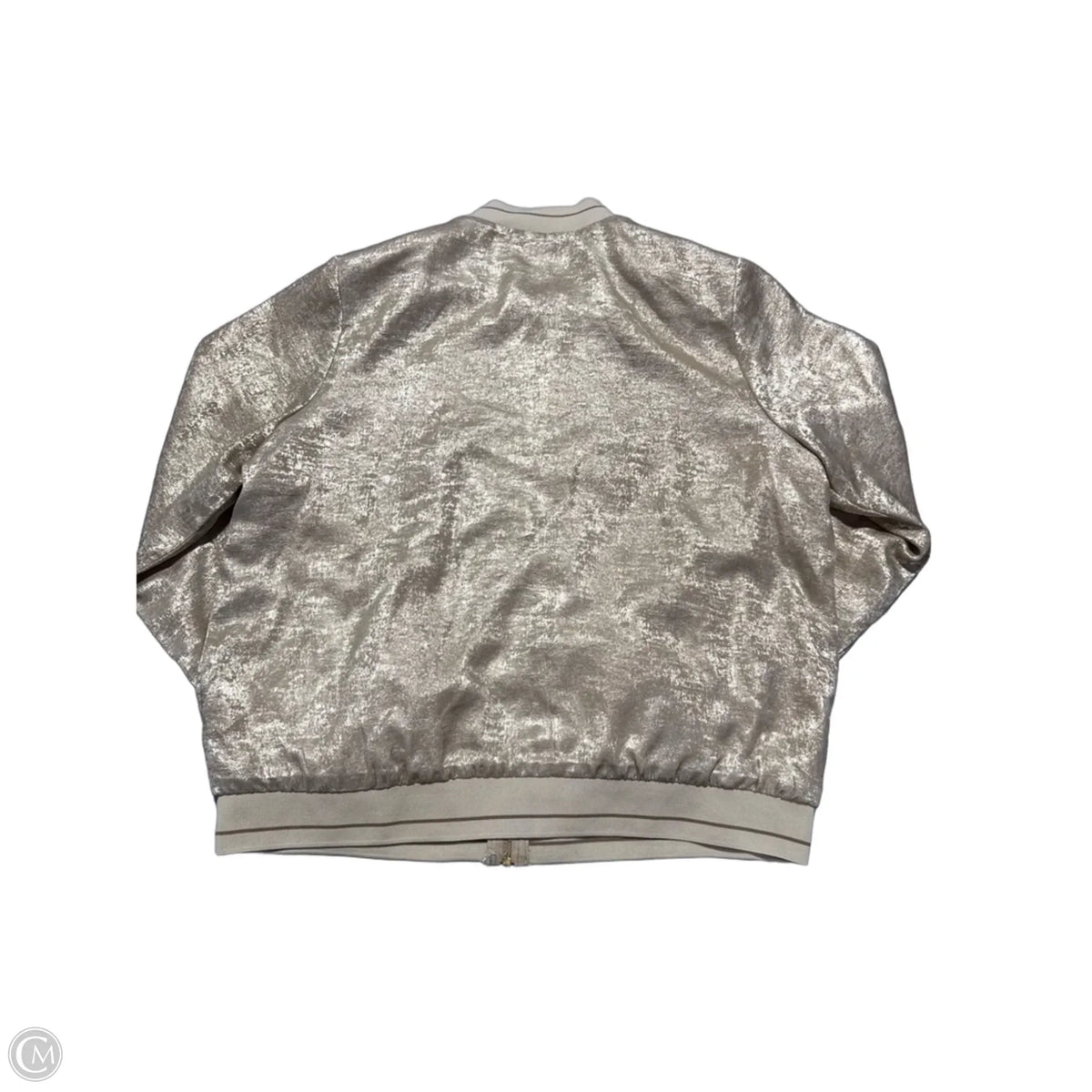 Jacket Shirt By Cmc In Gold, Size: L