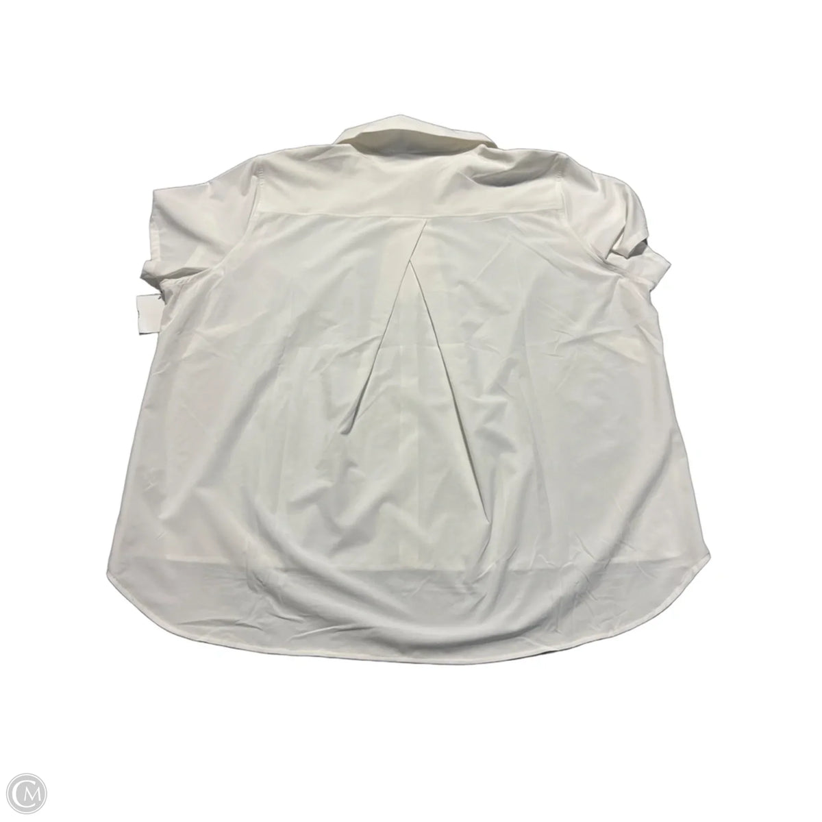 Top Short Sleeve By Spanx In White, Size: 2x