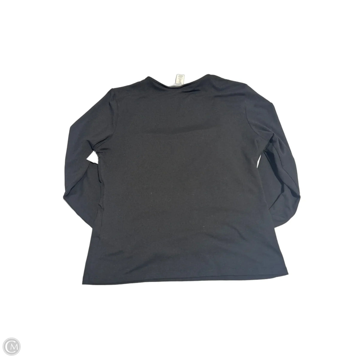Top Long Sleeve By H&m In Black, Size: M