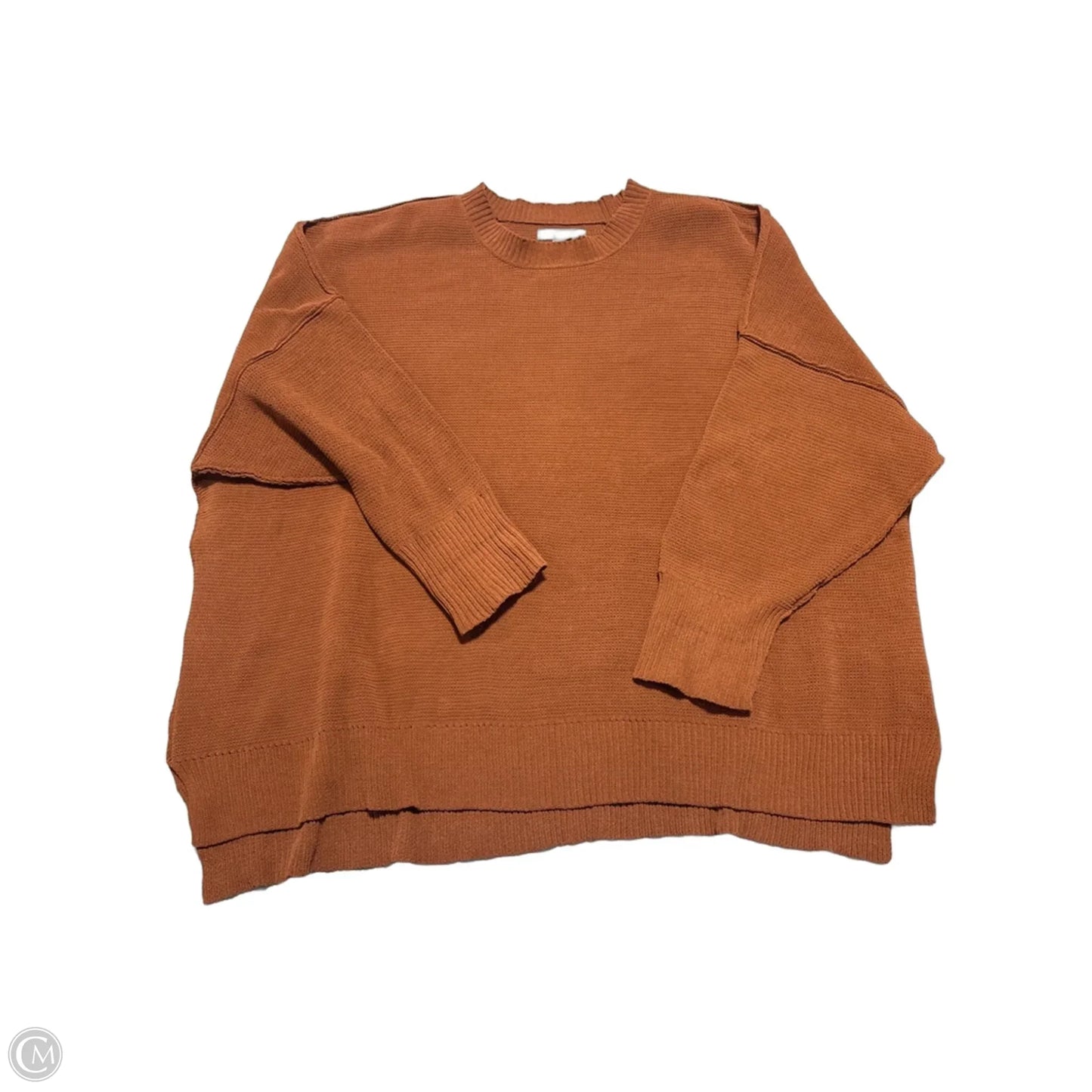 Sweater By Natural Reflections In Brown, Size: Xxl