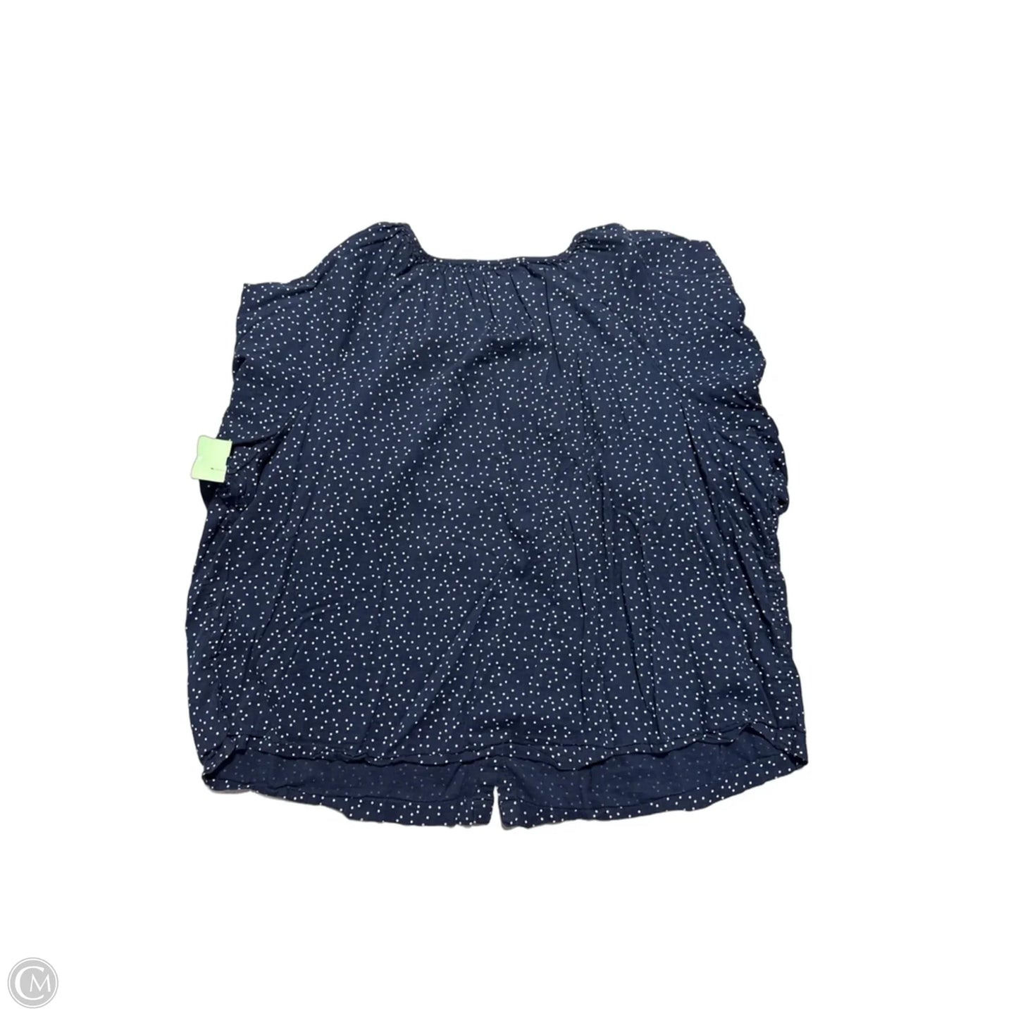 Top Long Sleeve By Lc Lauren Conrad In Blue, Size: 2x