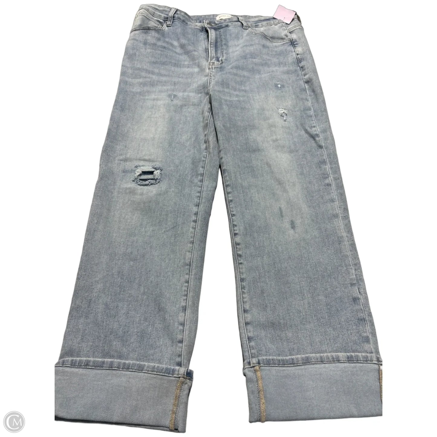 Jeans Wide Leg By Risen In Blue, Size: 20