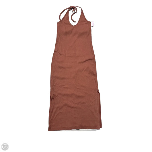 Dress Casual Maxi By Old Navy In Brown, Size: M