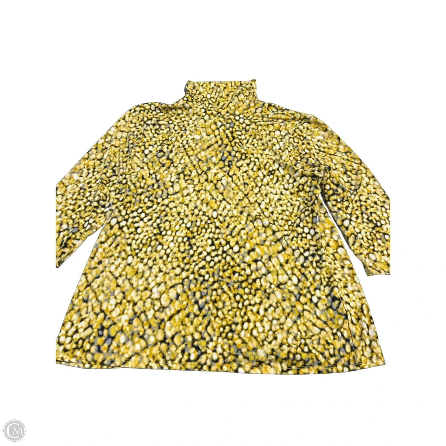Top Long Sleeve By Alfani In Yellow, Size: Xl