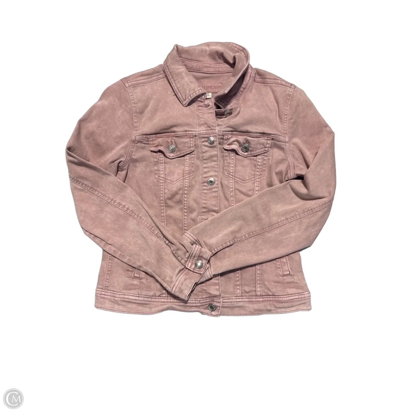 Jacket Denim By Maurices In Pink, Size: M