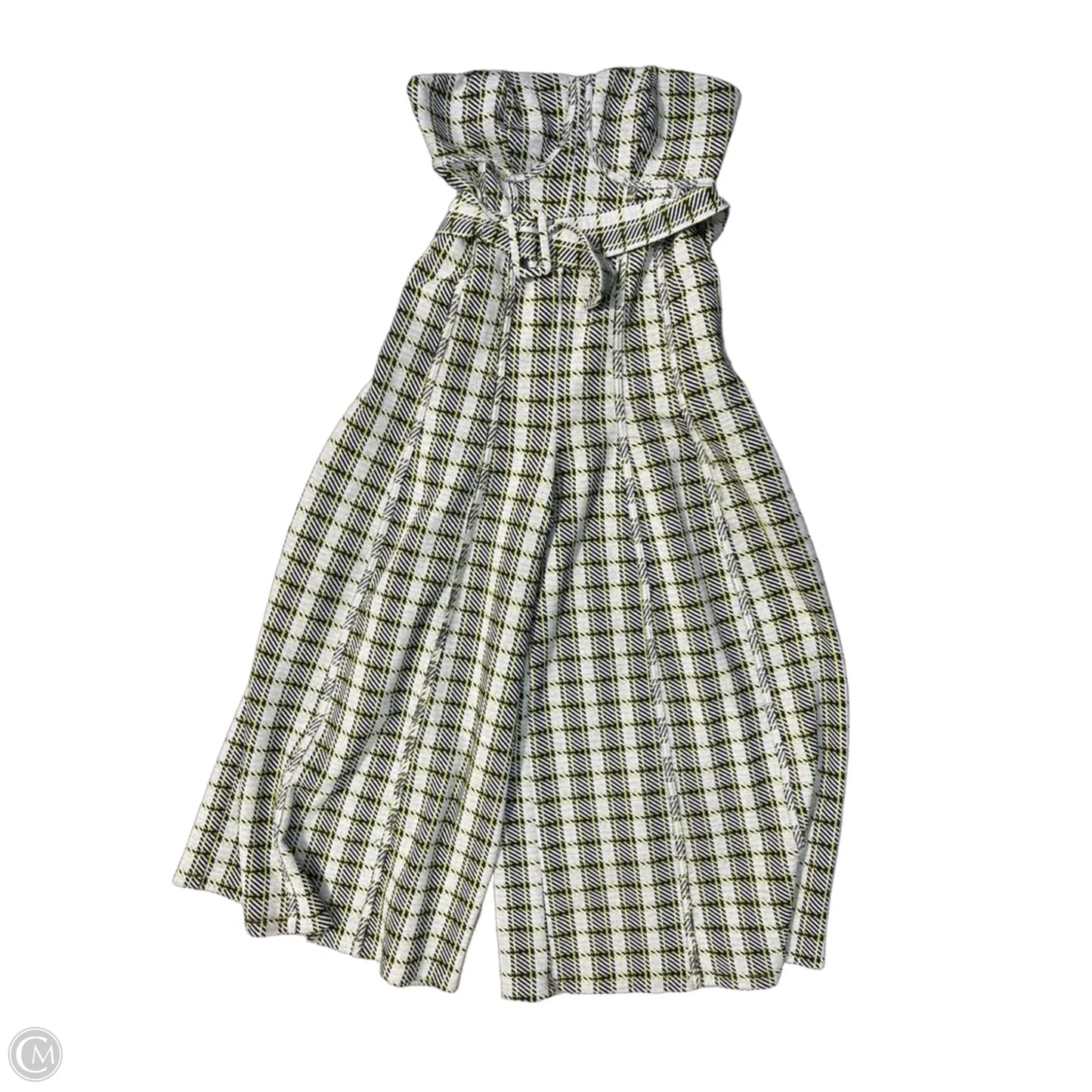 Romper By Free People In Plaid Pattern, Size: M