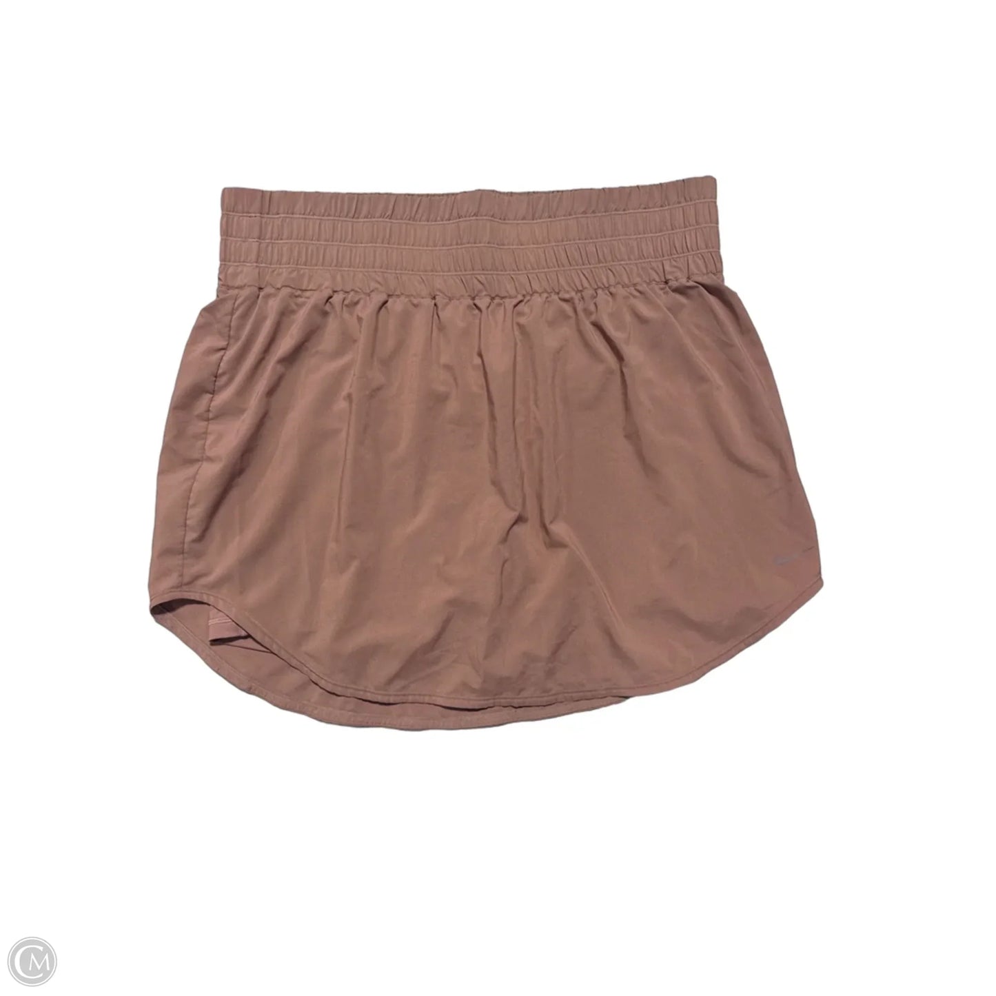 Athletic Skort By Nike In Tan, Size: 1x
