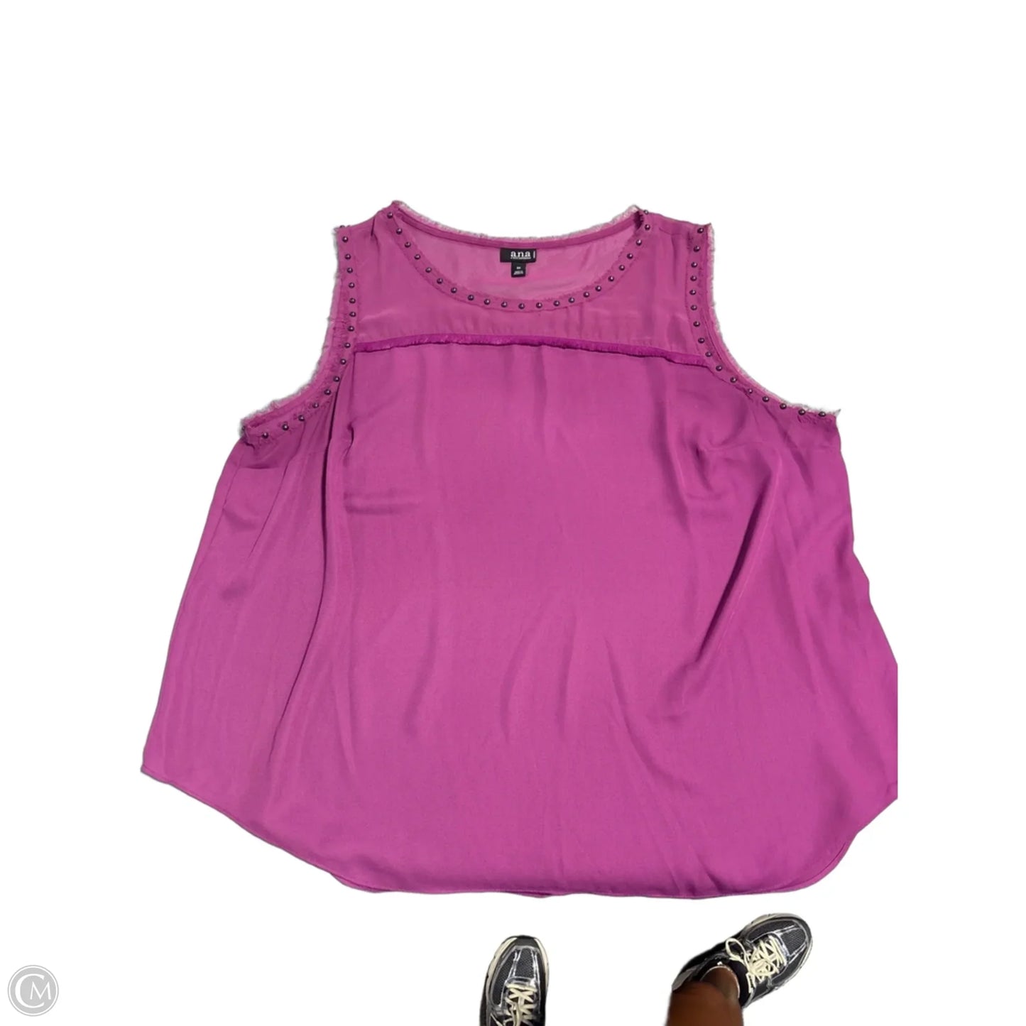 Tank Top By Ana In Purple, Size: 3x