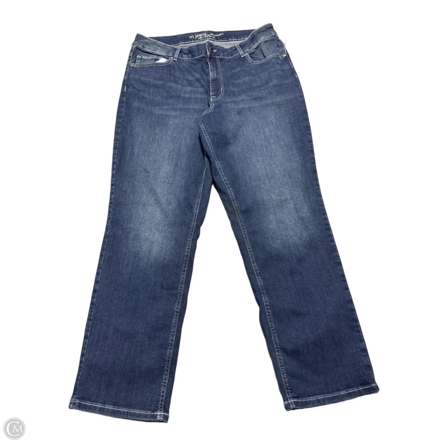 Jeans Straight By Maurices In Blue, Size: 18