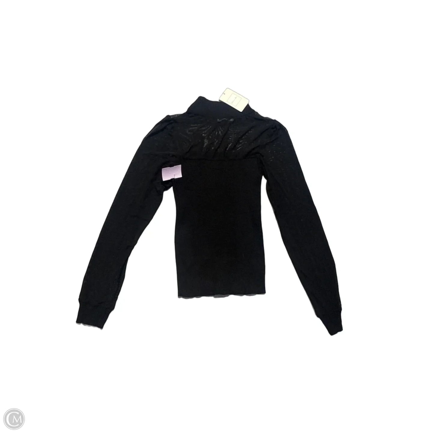 Top Long Sleeve By Active Usa In Black, Size: S
