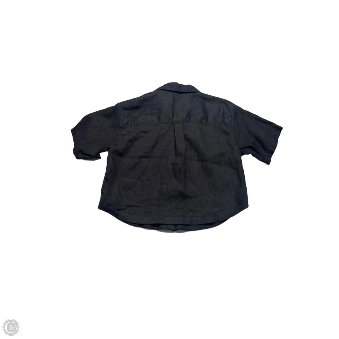Top Short Sleeve By Athleta In Black, Size: S