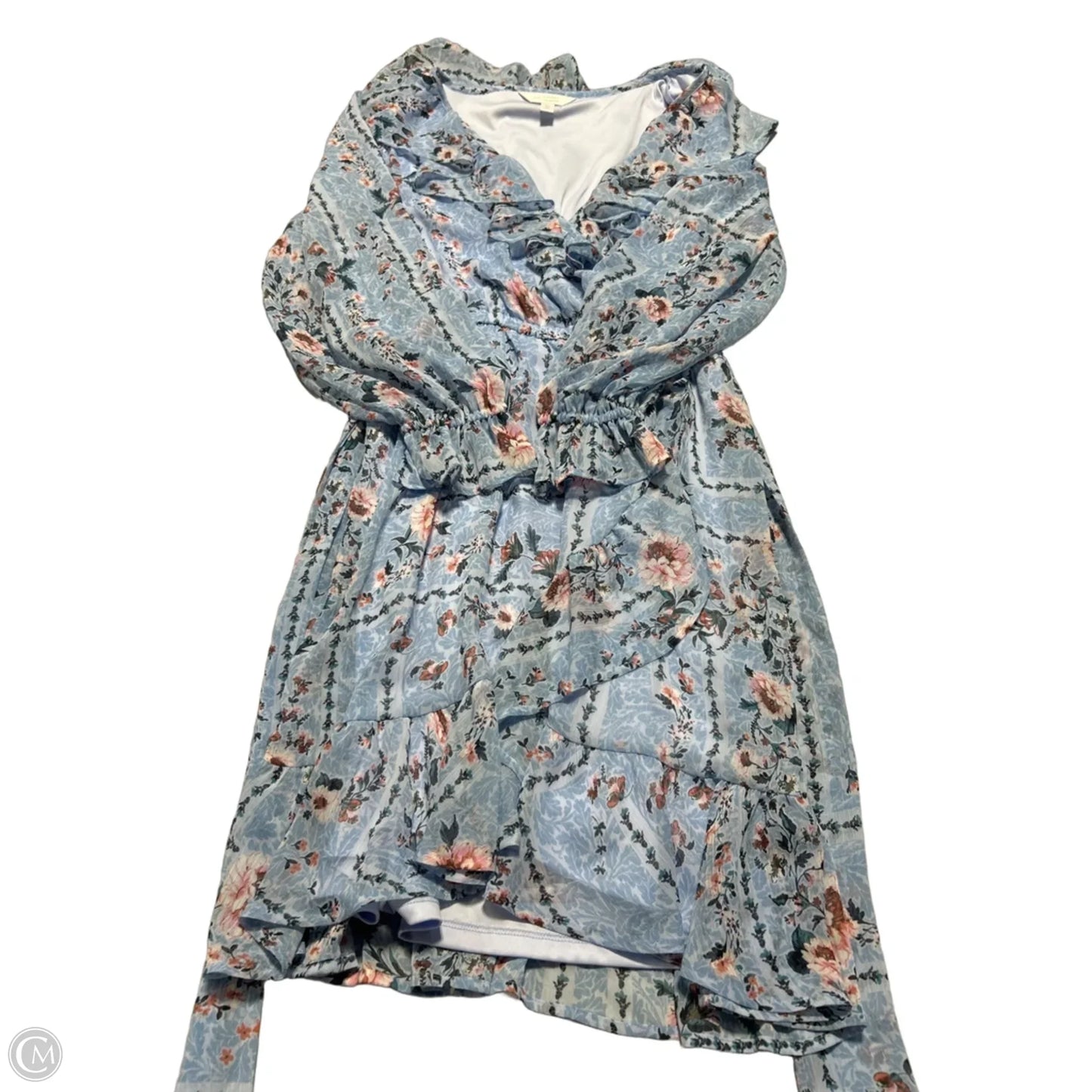 Dress Casual Short By Lc Lauren Conrad In Blue, Size: M