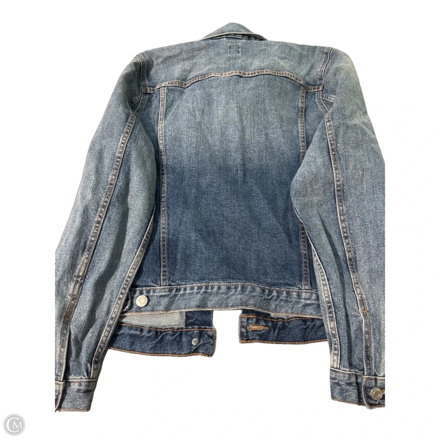 Jacket Denim By Gap In Blue, Size: L
