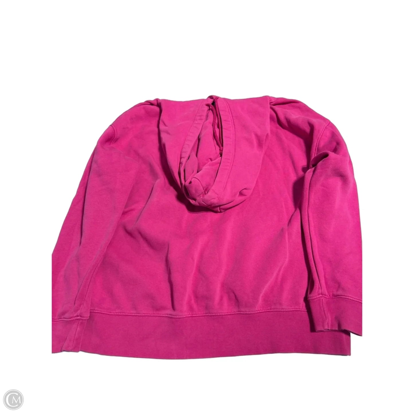 Sweatshirt Hoodie By Nike In Pink, Size: M