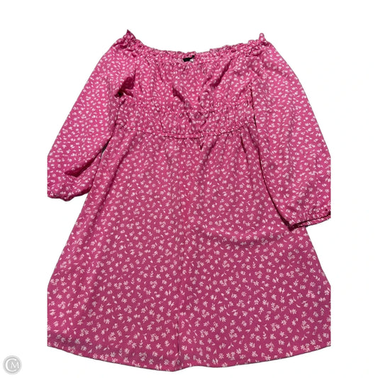 Dress Casual Short By Divided In Pink, Size: M