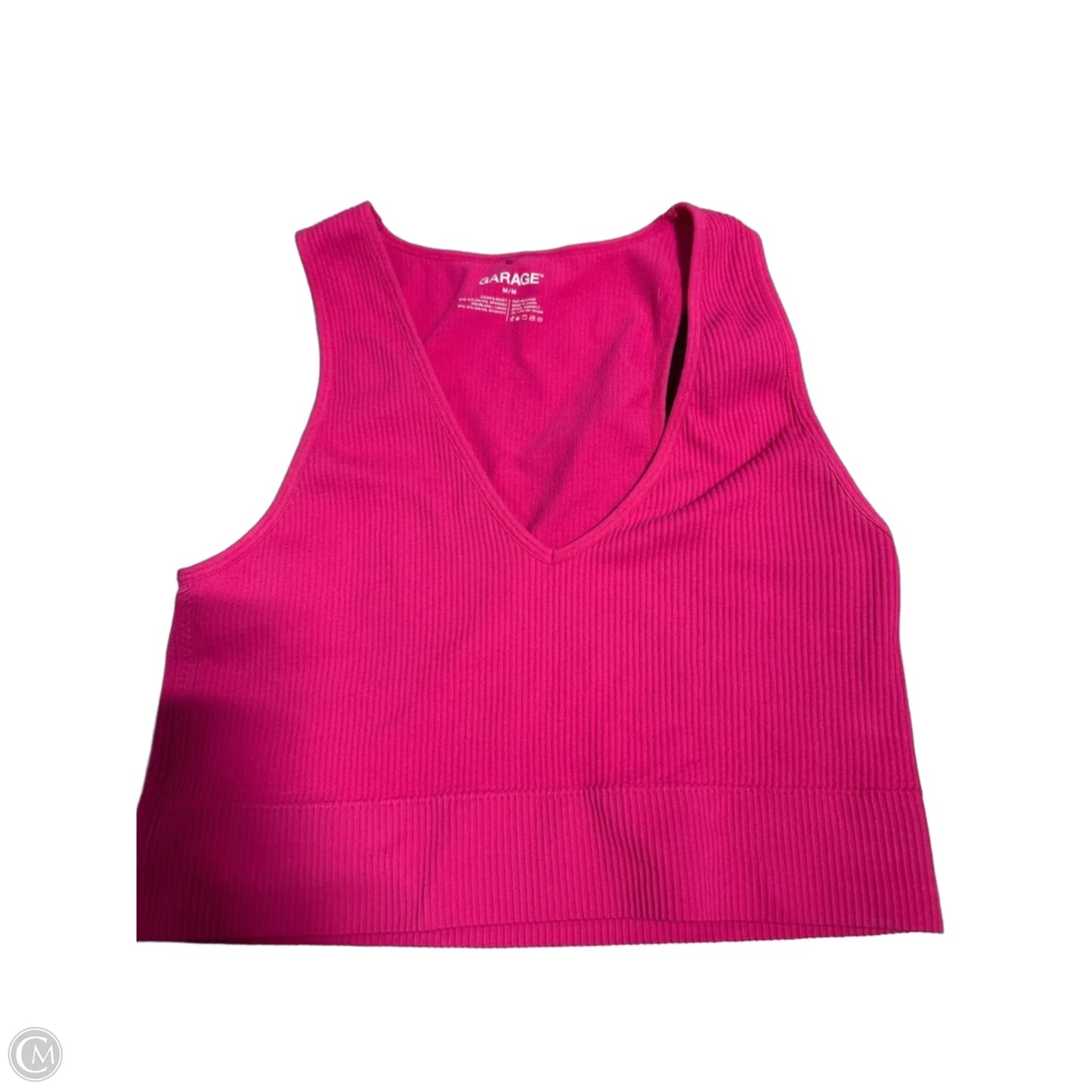 Tank Top By Garage In Pink, Size: M