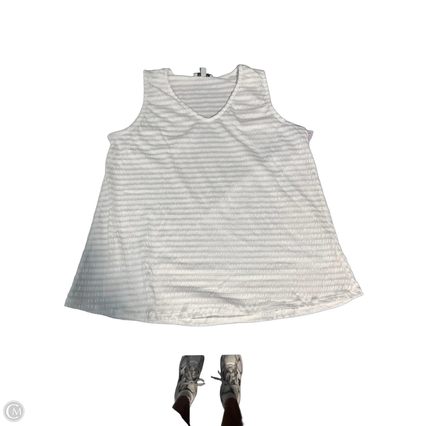 Tank Top By White Birch In White, Size: M