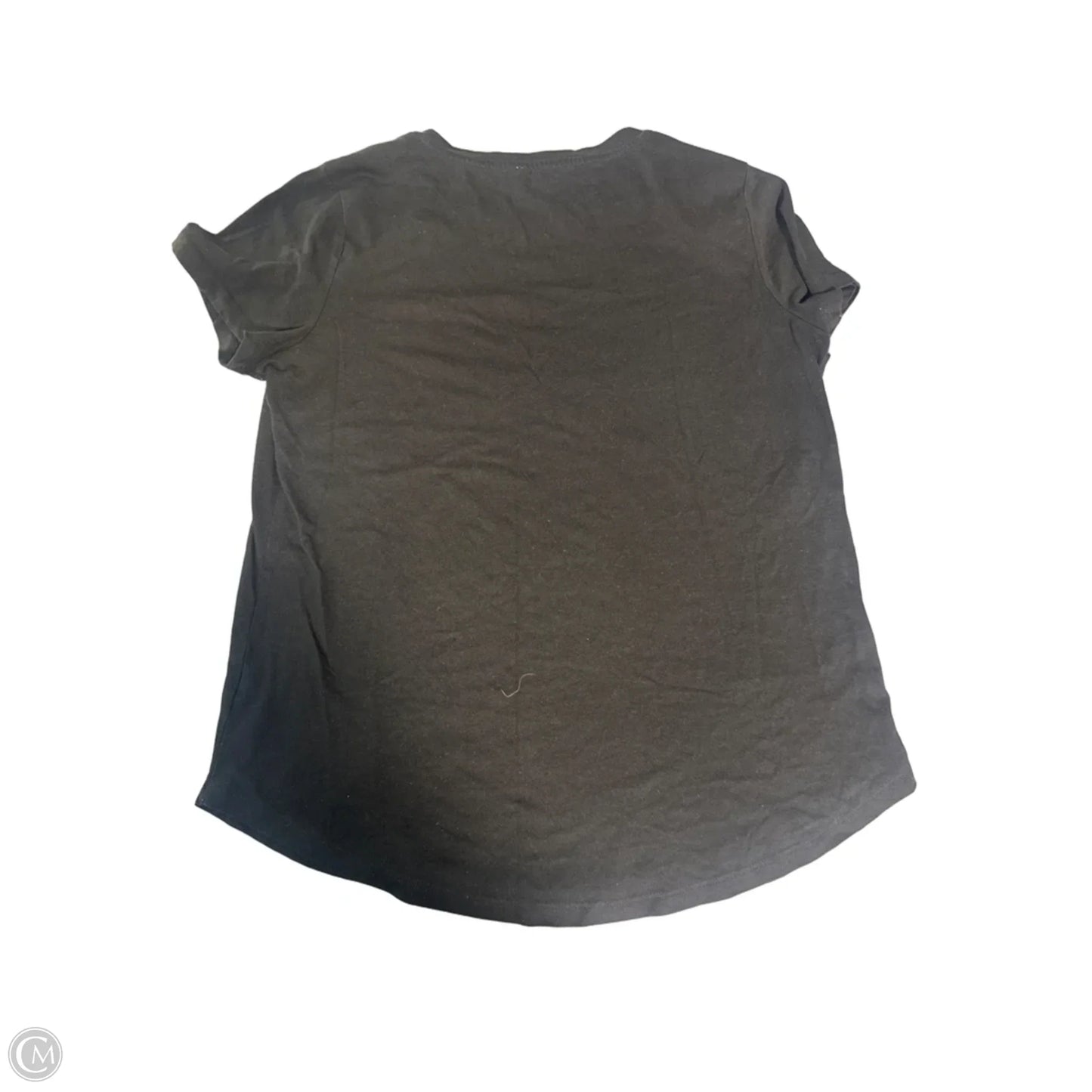 Top Short Sleeve By Maurices In Black, Size: M