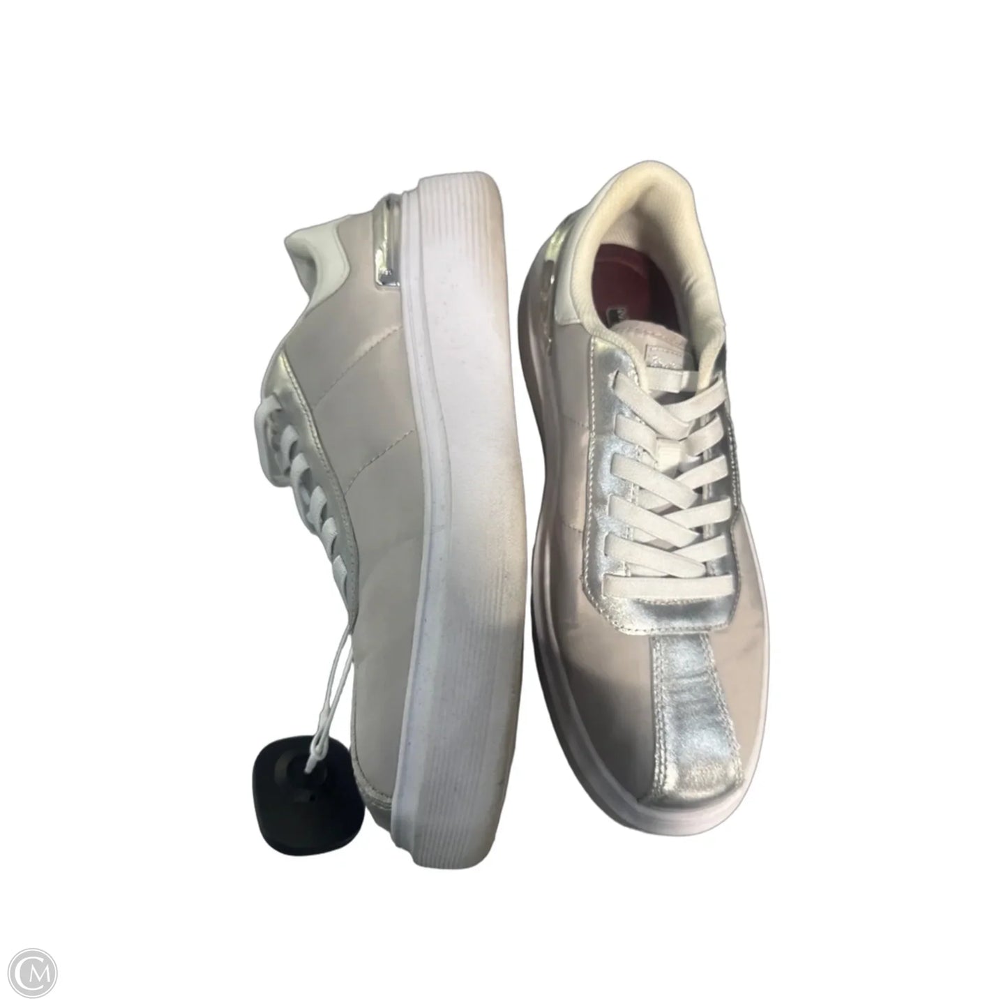 Shoes Sneakers By Skechers In Grey, Size: 9.5