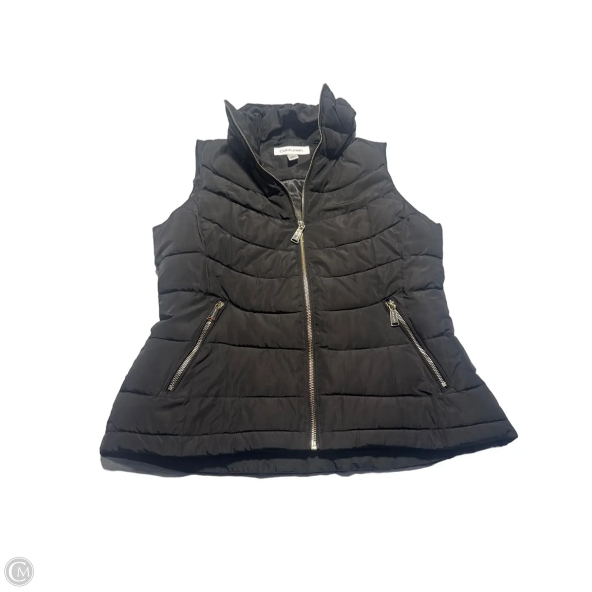 Vest Fleece By Calvin Klein In Black, Size: M