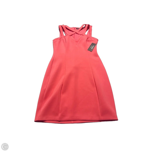 Dress Party Midi By Guess In Pink, Size: 8
