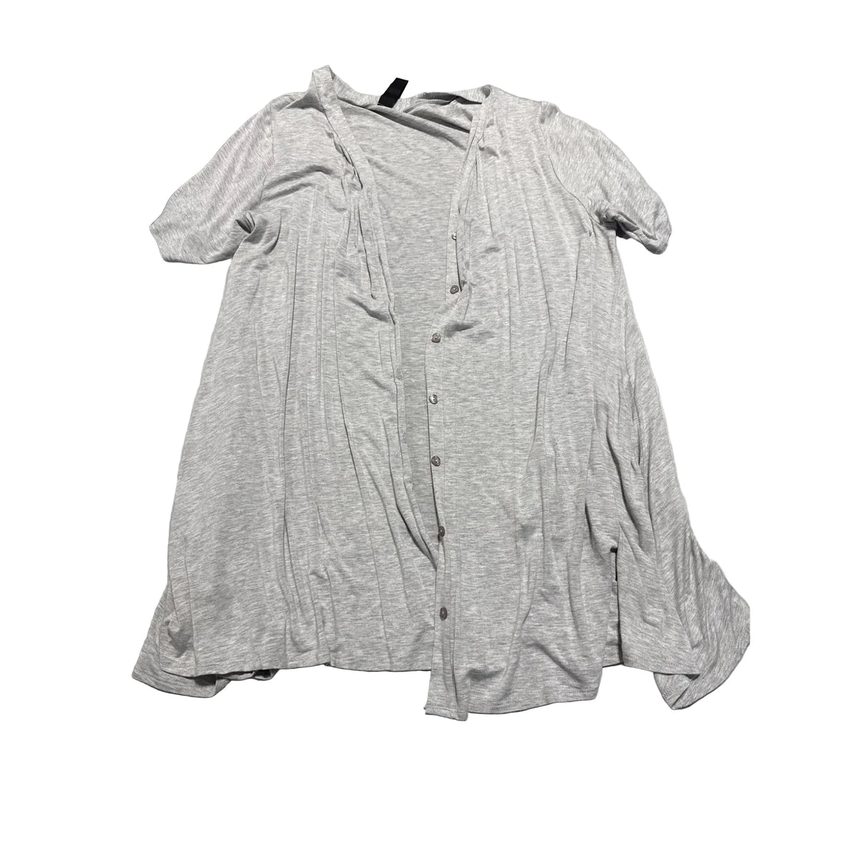 Cardigan By Agnes & Dora In Grey, Size: 3x